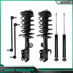 Front Struts Rear Shock Absorbers Sway Bar Links Kit for Toyota Prius (2010–2015)