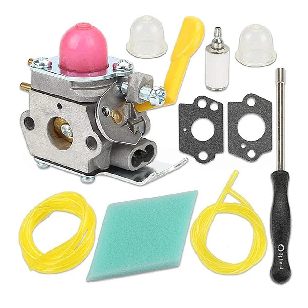 Carburetor Kit for ZAMA C1U-W18 (Includes Air Filter, Oil Filter, Fuel Lines)