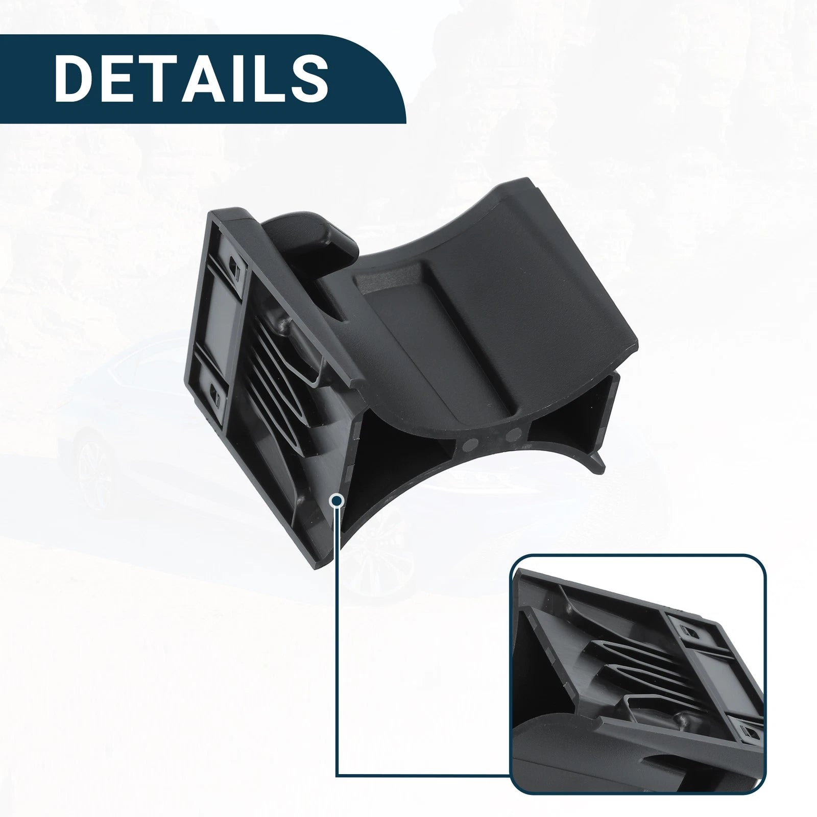 Cup Holder for Lexus ES350 (2007–2012) No. 5898433020 Black 1 Pcs