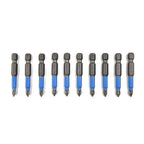 10pcs Magnetic Hex Screwdriver Bit Set for (PH1/PH2/PH3/PZ1/PZ2/PZ3)