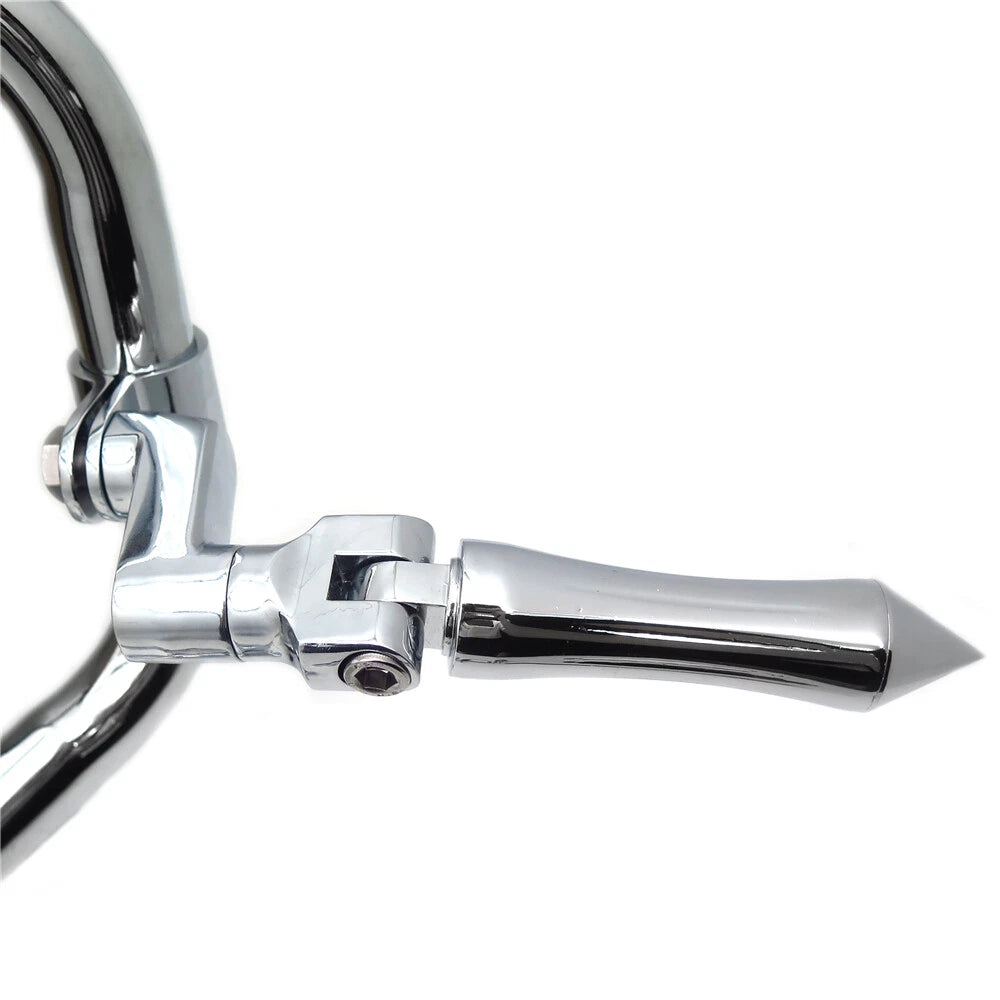 Chrome Slender FootPeg for Harley Sportster Dyna Touring Softail