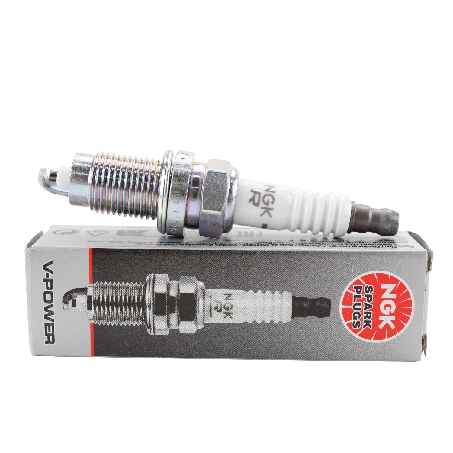 NGK 7252 V-Power Spark Plug for Dodge Jeep Chrysler Eagle (1990–2005)