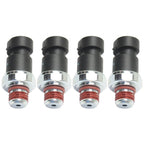 Set of 4 Oil Pressure Switches for Chevy Impala, Buick Enclave, SRX