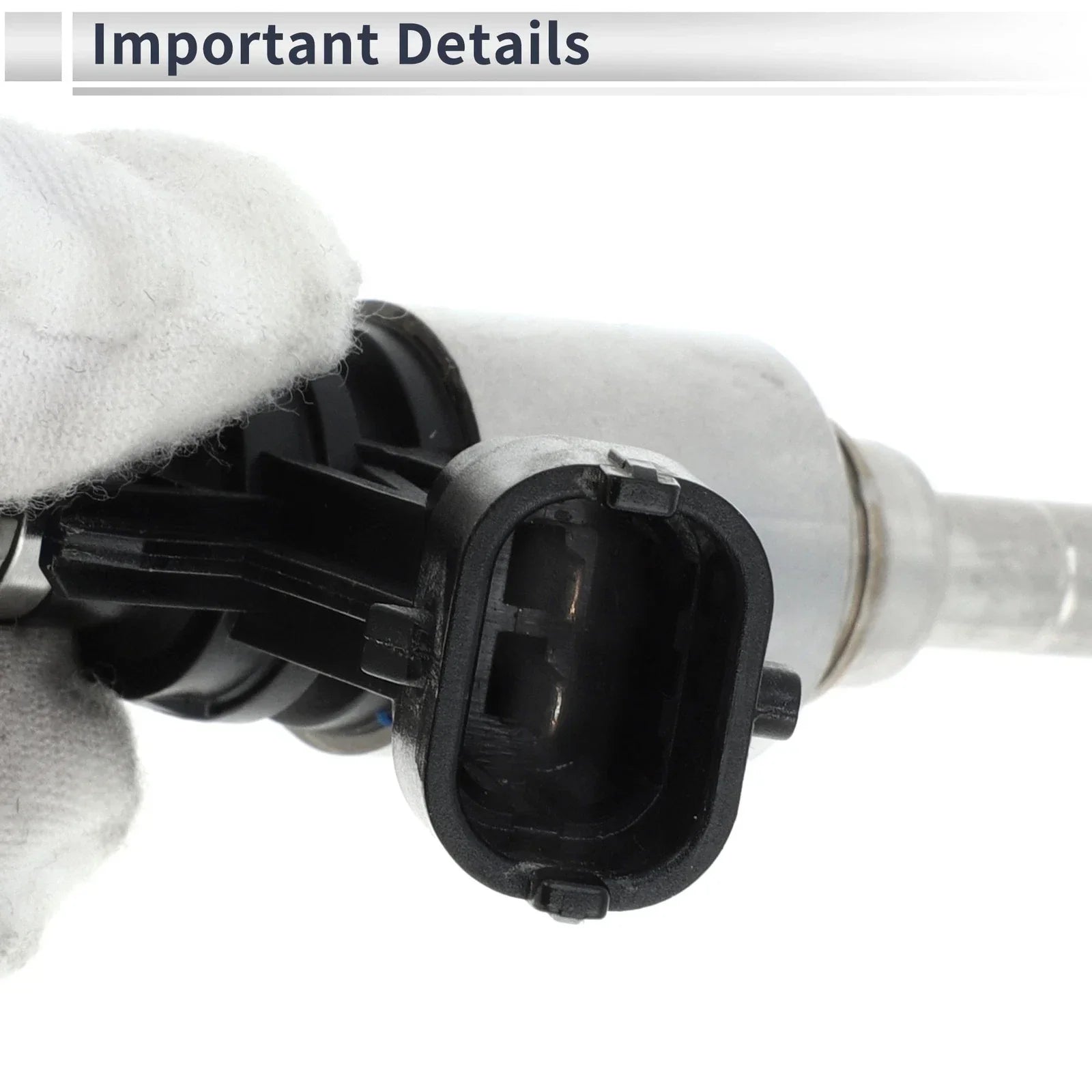 Fuel Injector for Hyundai Tucson 1.6T (2016-2018) - 1 x Black Injector