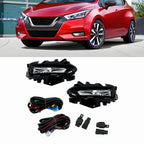 Halogen Fog Lights with Bezel Harness & Switch for Nissan Versa (2023–2024)
