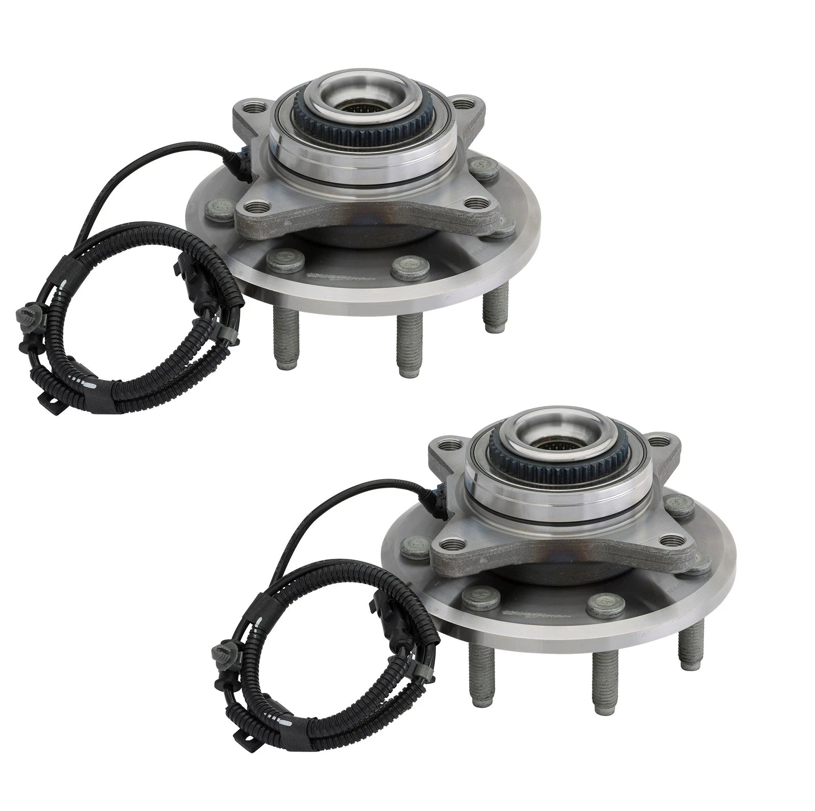 Set of 2 Moog Front Wheel Bearing Hub Assemblies for Ford F-150 (2011–2012)
