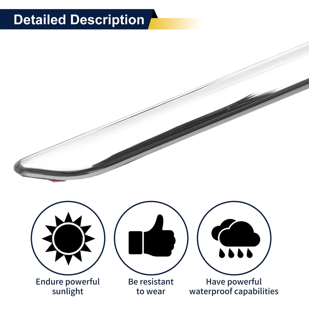 Door Garnish Trim No.2126908162 for Mercedes-Benz E-Class (2010–2013)