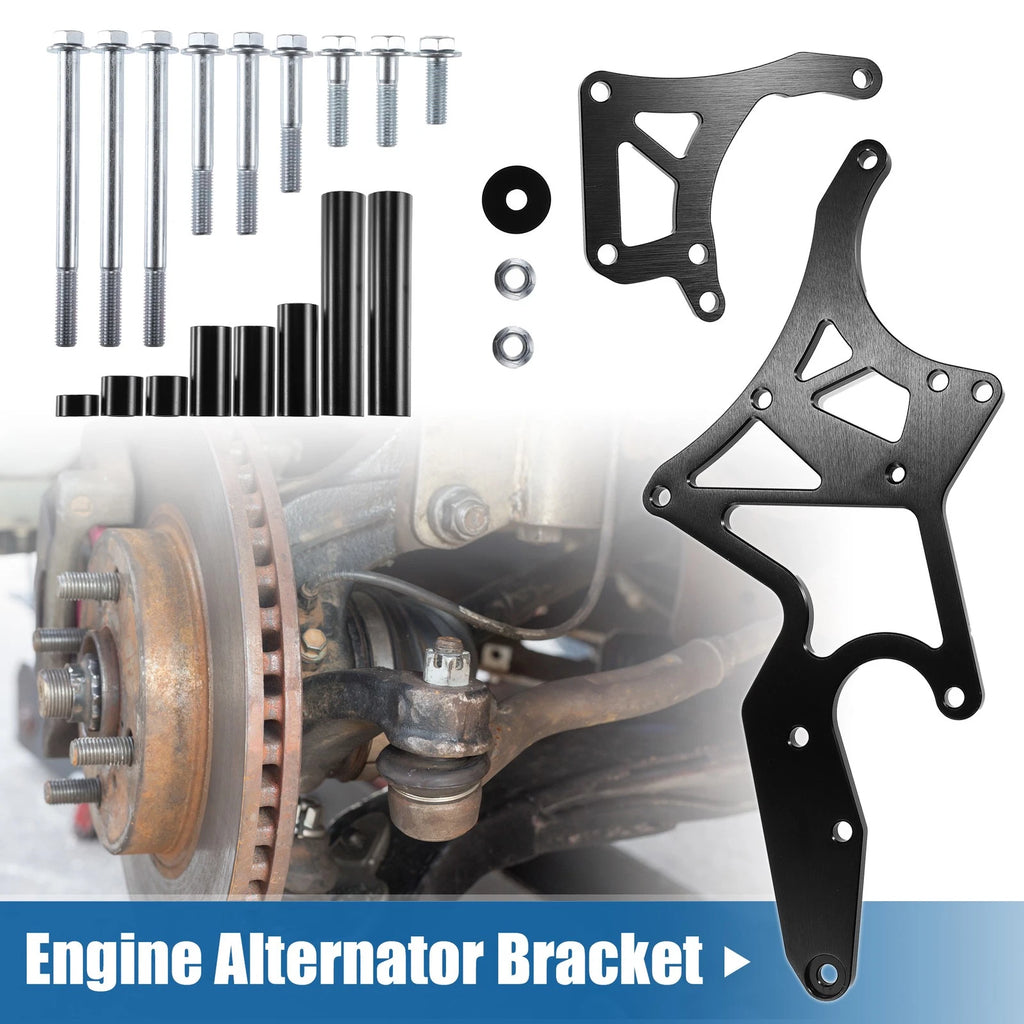 Set of 1 Engine Serpentine Alternator Bracket for Chevrolet LS1 LS2 LS3 (2001–2015)