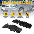 2X Front Bumper Bracket for Hyundai Accent (2012–2017) Driver & Passenger Side