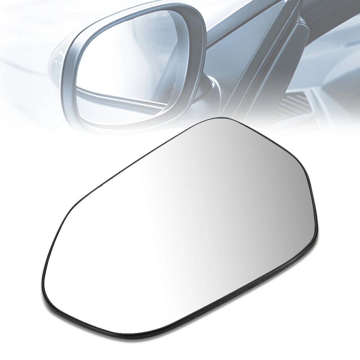 Powered Side Door Mirror Glass for Toyota Camry Corolla (2018–2020)