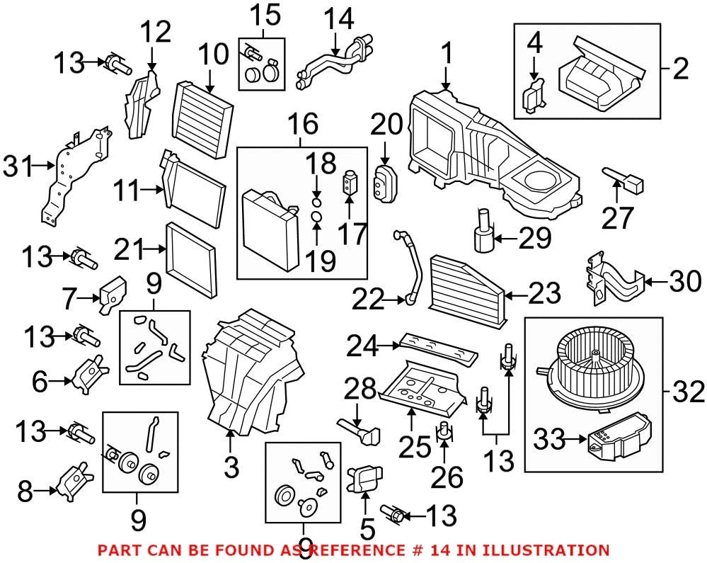 Genuine OEM HVAC Heater Hose Outlet Tube 1K1819857C for Audi A3 (2006)