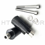 Cut Carbon Fiber Frame Sliders Crash Protectors for Yamaha FZ6 Fazer (2004–2011)