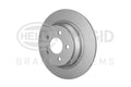 Hella Pagid Rear Disc Brake Rotor for Mercedes-Benz SL500 (2004–2006)