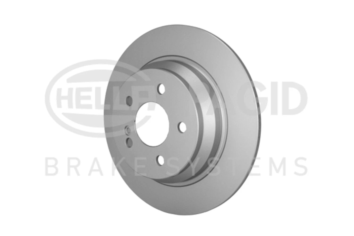 Hella Pagid Rear Disc Brake Rotor for Mercedes-Benz SL500 (2004–2006)
