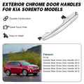 Chrome Exterior Door Handle for Kia Sorento (2011–2015) - Right Side