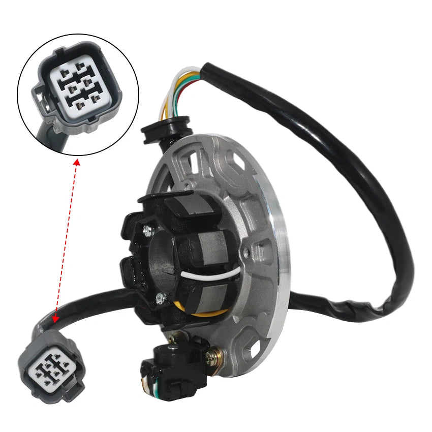 Magneto Generator Stator Coil for Kawasaki KX250 (1999–2004) 21003-1401 21003-1389