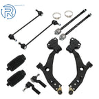 Set of 10 Front Lower Control Arm Tie Rod Ends for Ford Escape (2014–2018)