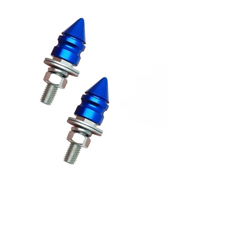 M6 Thread License Plate Screws (Pagoda Style) for Car Motorcycle Vehicles