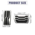Set of 2 Accelerator and Brake Pedal Covers for Ford Escape (2001–2022)
