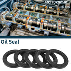 Set of 5 Oil Seal Rotary Shaft Seal NBR Rubber 48x70x8mm
