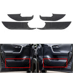 Set of 4 Door Anti Kick Pad Protection Covers for Toyota RAV4 (2019–2022)
