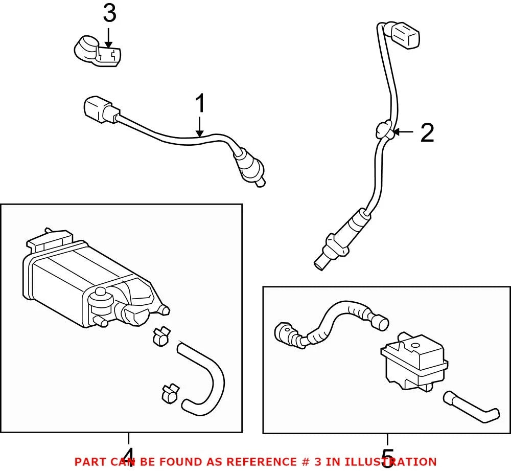 Ignition Knock Control Sensor for Lexus CT200h ES350 (2011–2017)