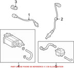 Ignition Knock Control Sensor for Lexus CT200h ES350 (2011–2017)