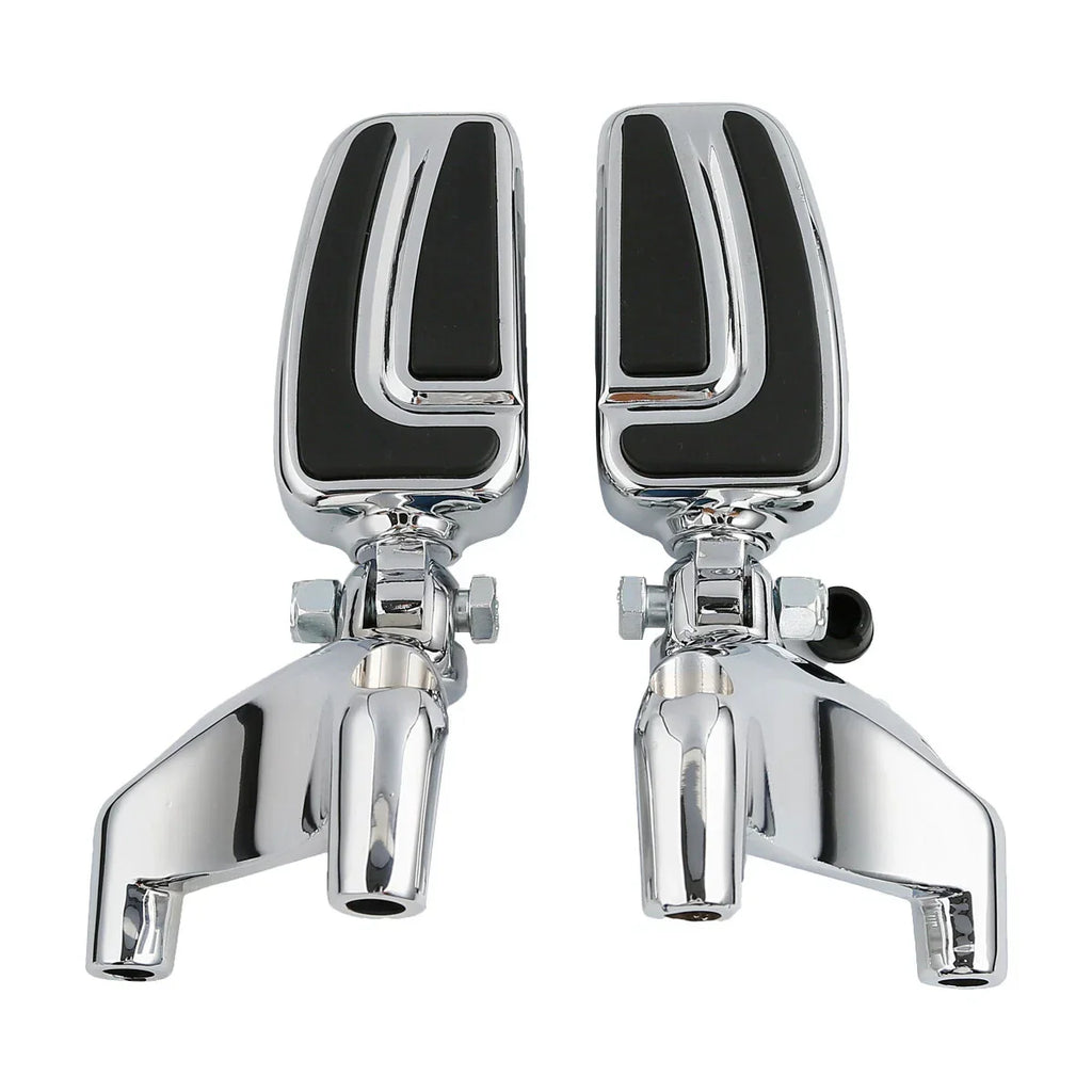 Chrome Rear Passenger Footpeg Pegs for Harley Sportster XL 883 1200 (2004-2013)