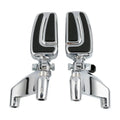 Chrome Rear Passenger Footpeg Pegs for Harley Sportster XL 883 1200 (2004-2013)