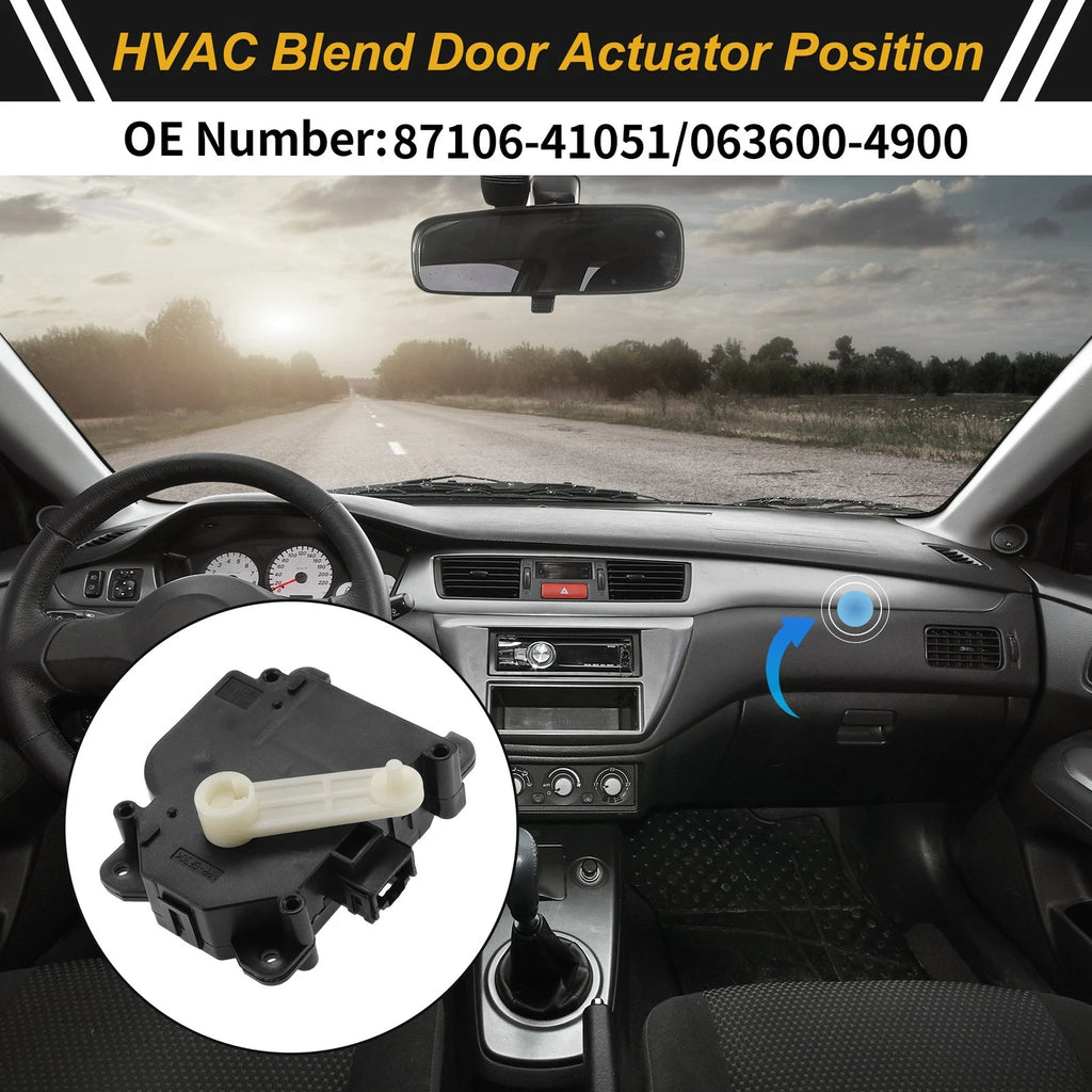 HVAC Heater Blend Door Actuator for Toyota Camry (No. 87106-41051)