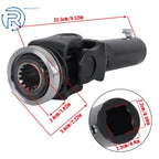 U-Joint Coupler for Grasshopper PTO Shaft (398914)