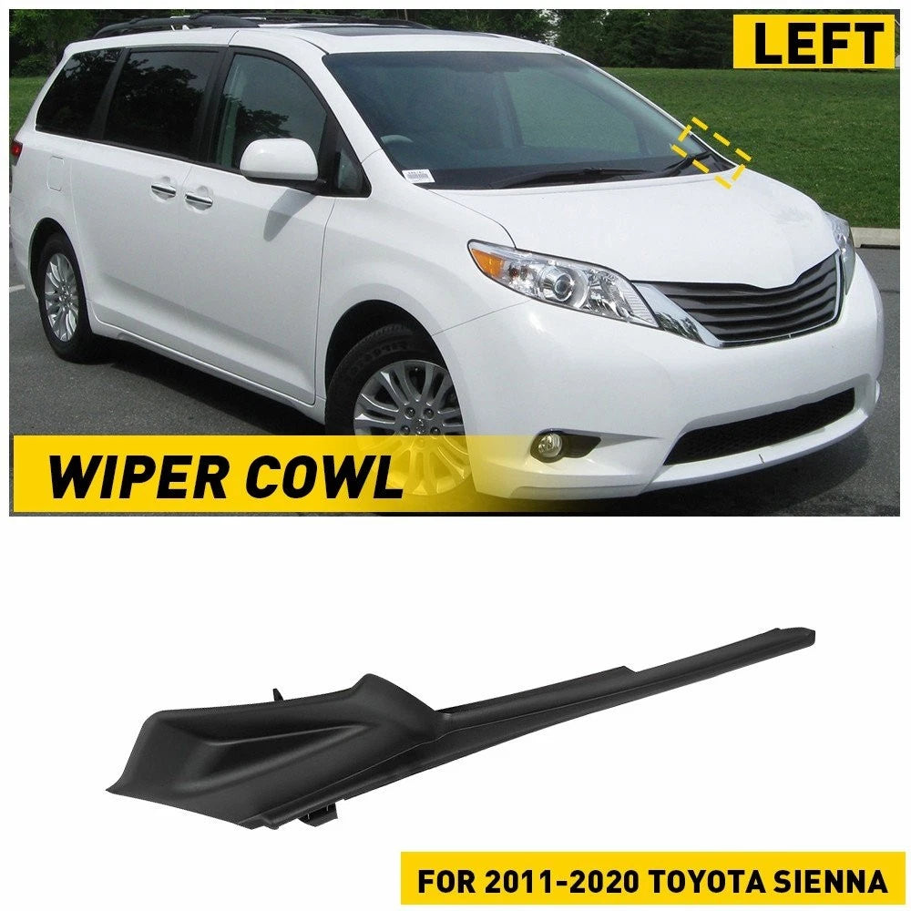 Left Side Fender Cowl Hood Side Seal for Toyota Sienna (2011–2020)