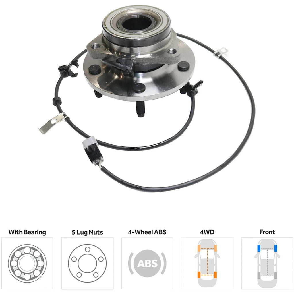 Set of 2 Front Axle Shafts for Ram 1500