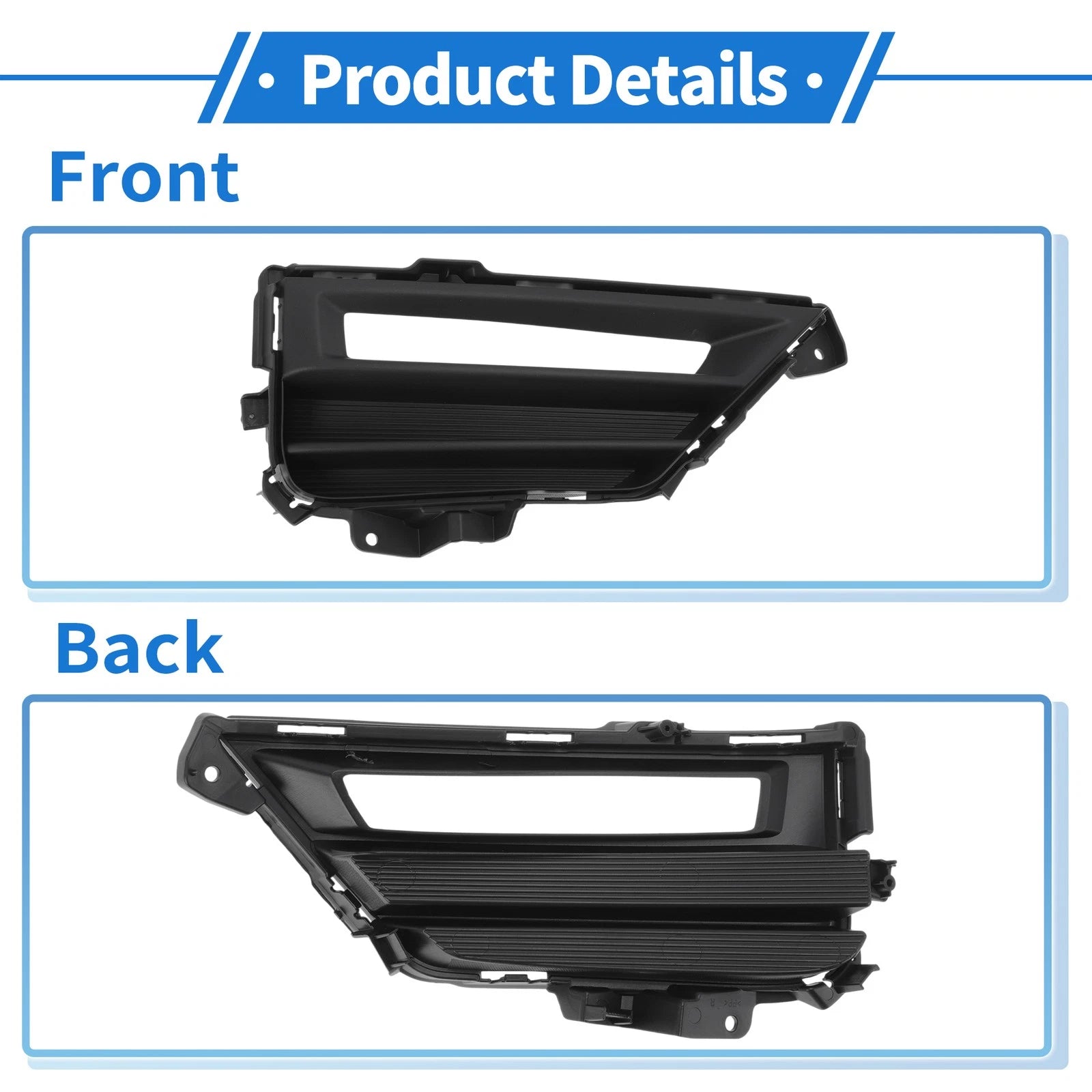 Front Right Fog Light Grill No. 71106TLAA70 for Honda CR-V (2020–2022)