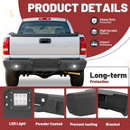 Complete Black Rear Bumper with LED Light for Chevrolet Silverado 1500 (1999–2006)