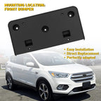 Front License Plate Frame Tag Holder Mount Bracket for Ford Escape (2017–2019)
