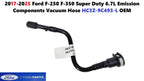 Vacuum Hose for Ford F250 F350 Super Duty 6.7L (2017–2025) HC3Z9C493L