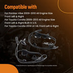 2PC ABS Wheel Speed Sensor for Toyota Corolla (2009–2018) Front Left Right