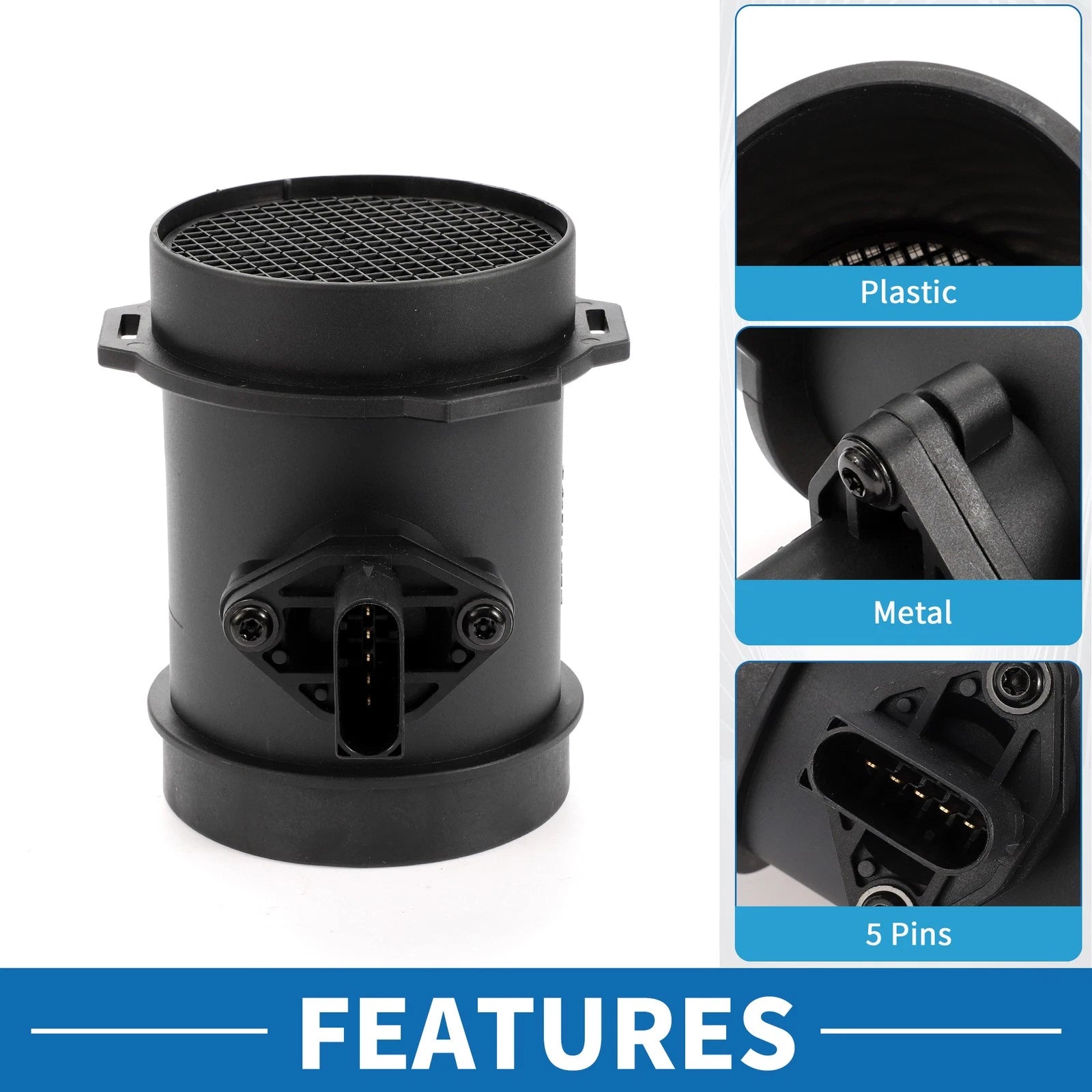 MAF Mass Air Flow Sensor No. 13627501554 for BMW 745i (2002–2005)