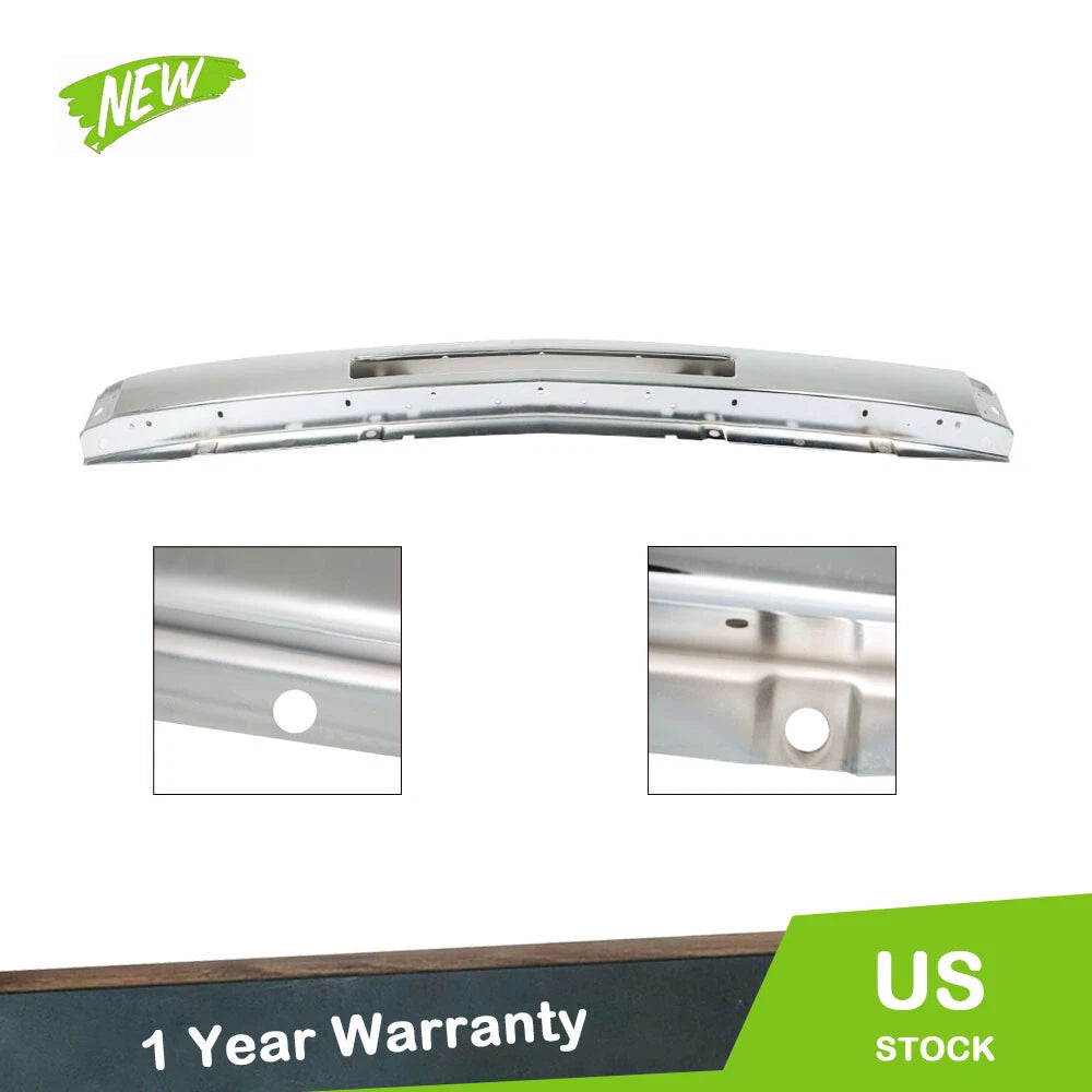 Chrome Steel Front Bumper Impact Bar for Chevy Silverado 1500 (2007–2013)