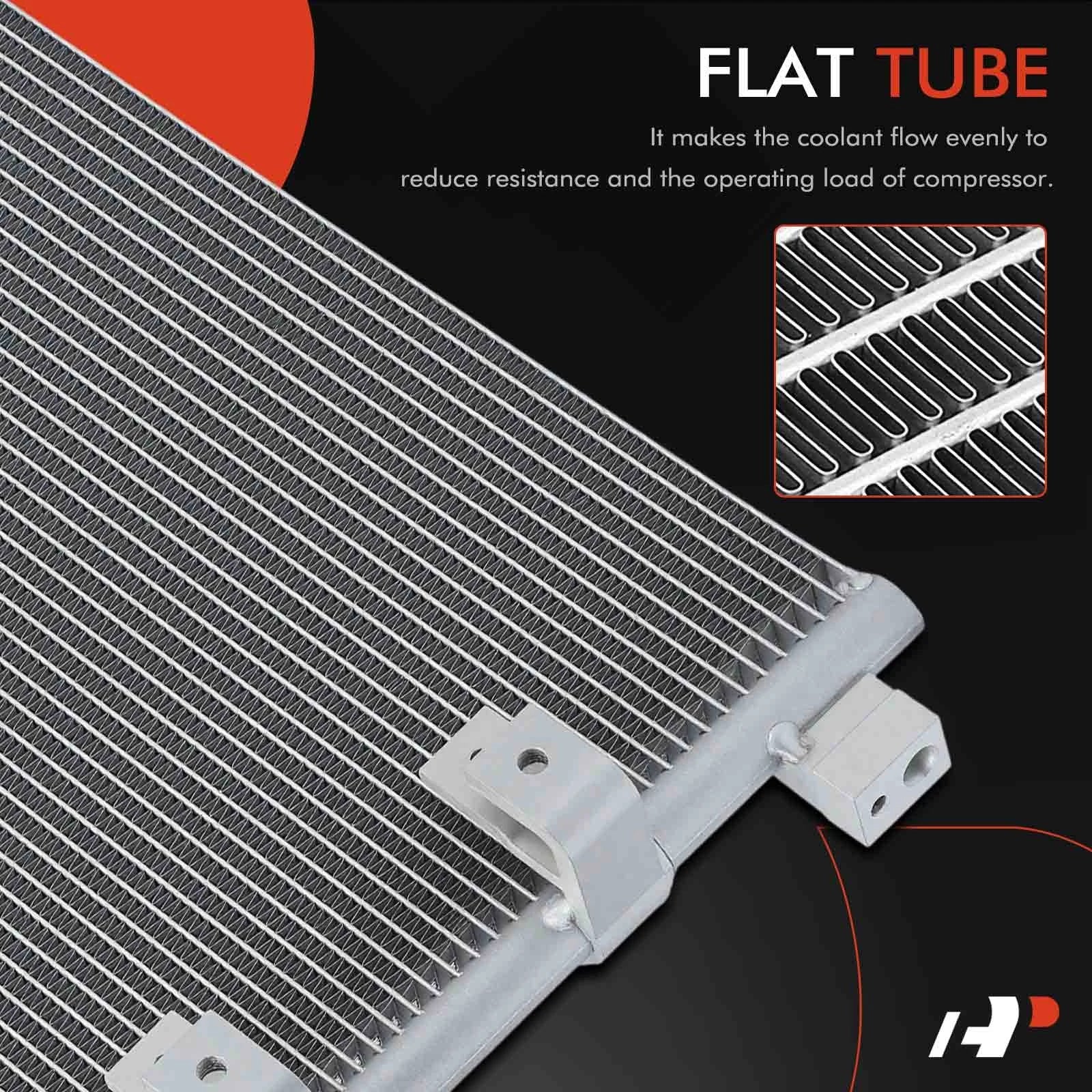 A/C Condenser with Bracket for Mitsubishi Fuso FE FE120 FE140 FE145CC (2005–2021)