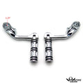 Chrome 5" Edge Cut Foot Peg for Honda GoldWing Yamaha Roadstar