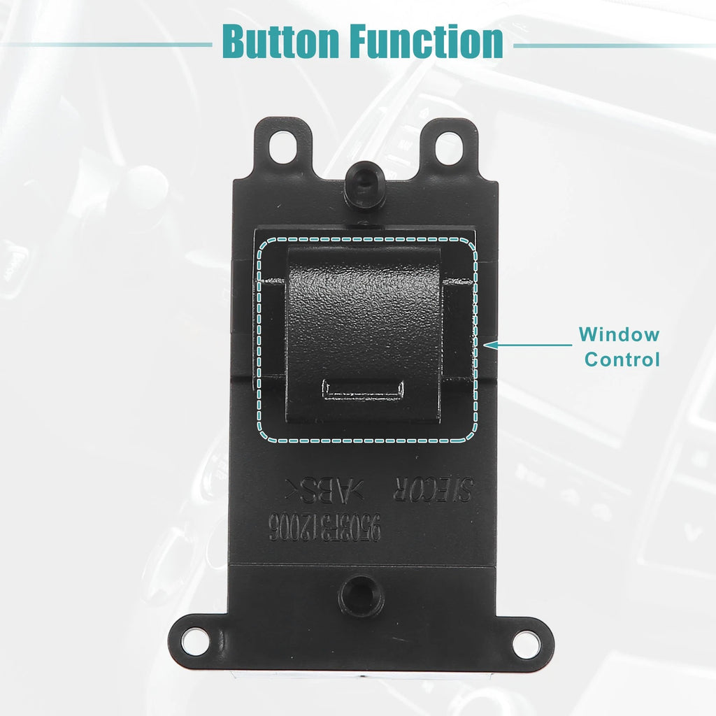 Passenger Side Power Window Switch for Honda Civic (2012–2015) 35760-TF0-00