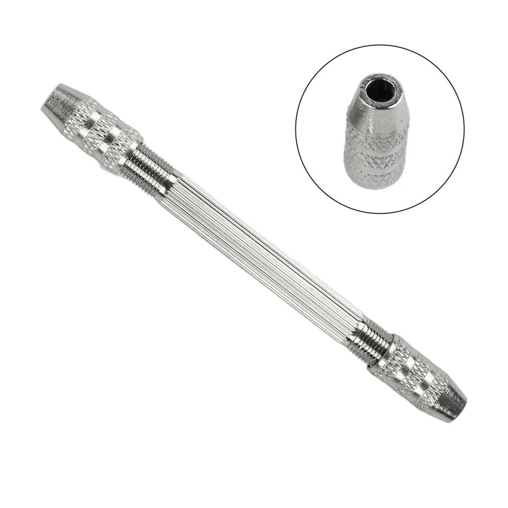 Double-Headed Hand Drill Chuck Bit Holder for Universal Use (1 Piece)
