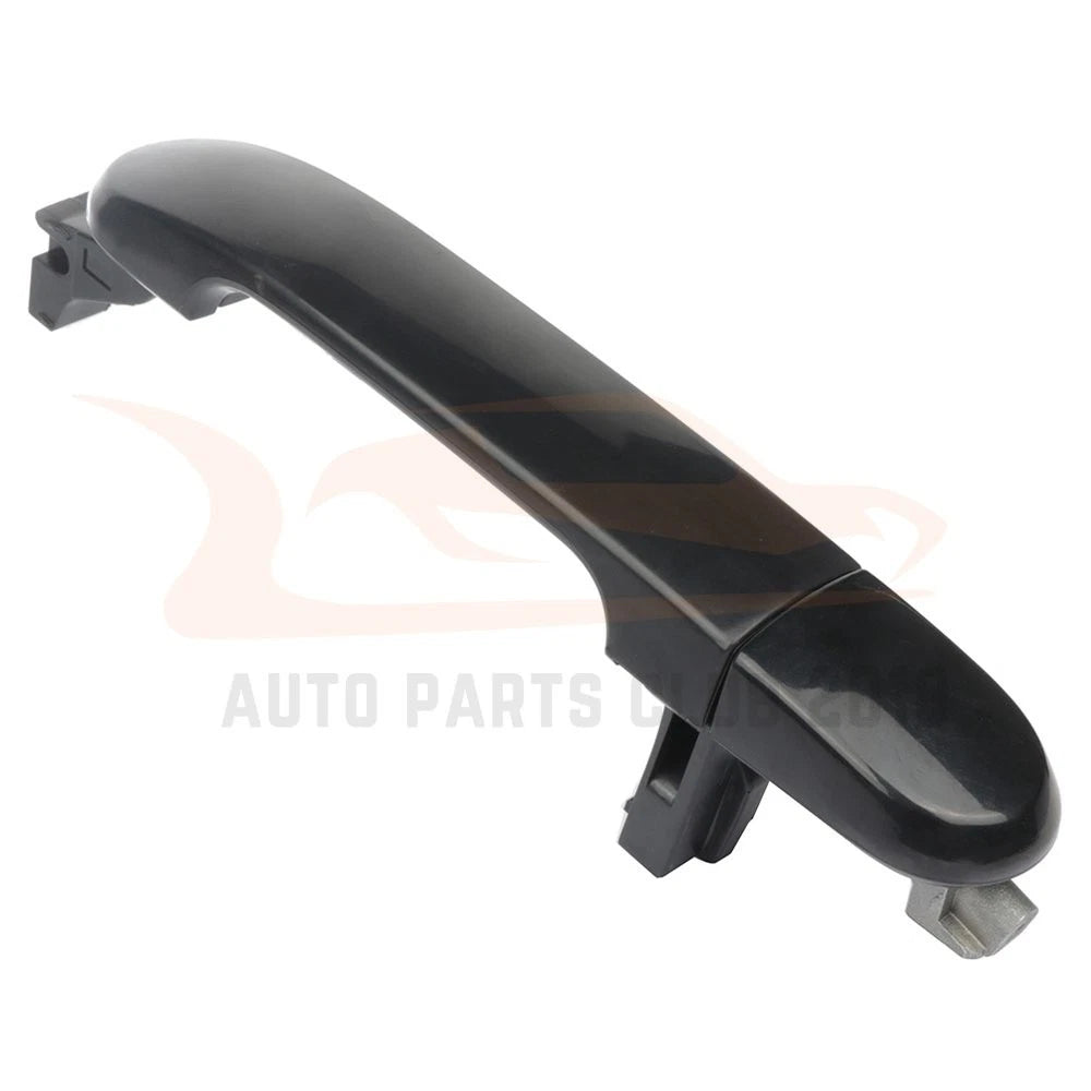 Rear Left Exterior Door Handle for Nissan Versa (2007-2012) Black Plastic