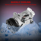 A/C Compressor with Clutch for Nissan Sentra (2013-2017)