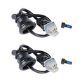 2X ACDelco ABS Rear Wheel Speed Sensor Set for Chevrolet Captiva Sport (2013–2015)