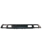 Replacement Black Front Air Deflector w/Fog Light Holes w/Tow Hook Holes
