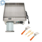 14" Electric Countertop Griddle for Commercial Use 