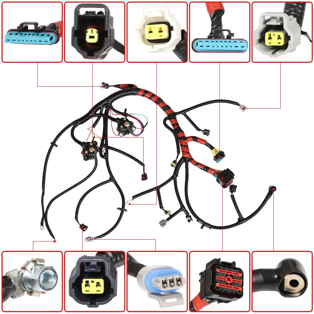 Engine Wiring Harness for Ford F-250 F-350 (2002–2003)
